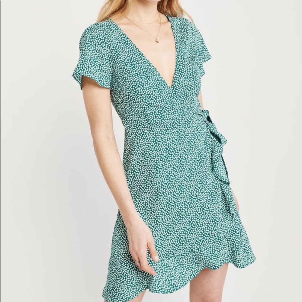 Abercrombie floral dress size L